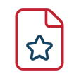 Transcript document icon